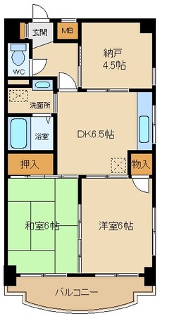 セルリアン・シティの物件間取画像